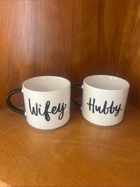 Threshold Wifey & Hubby Mug Duo